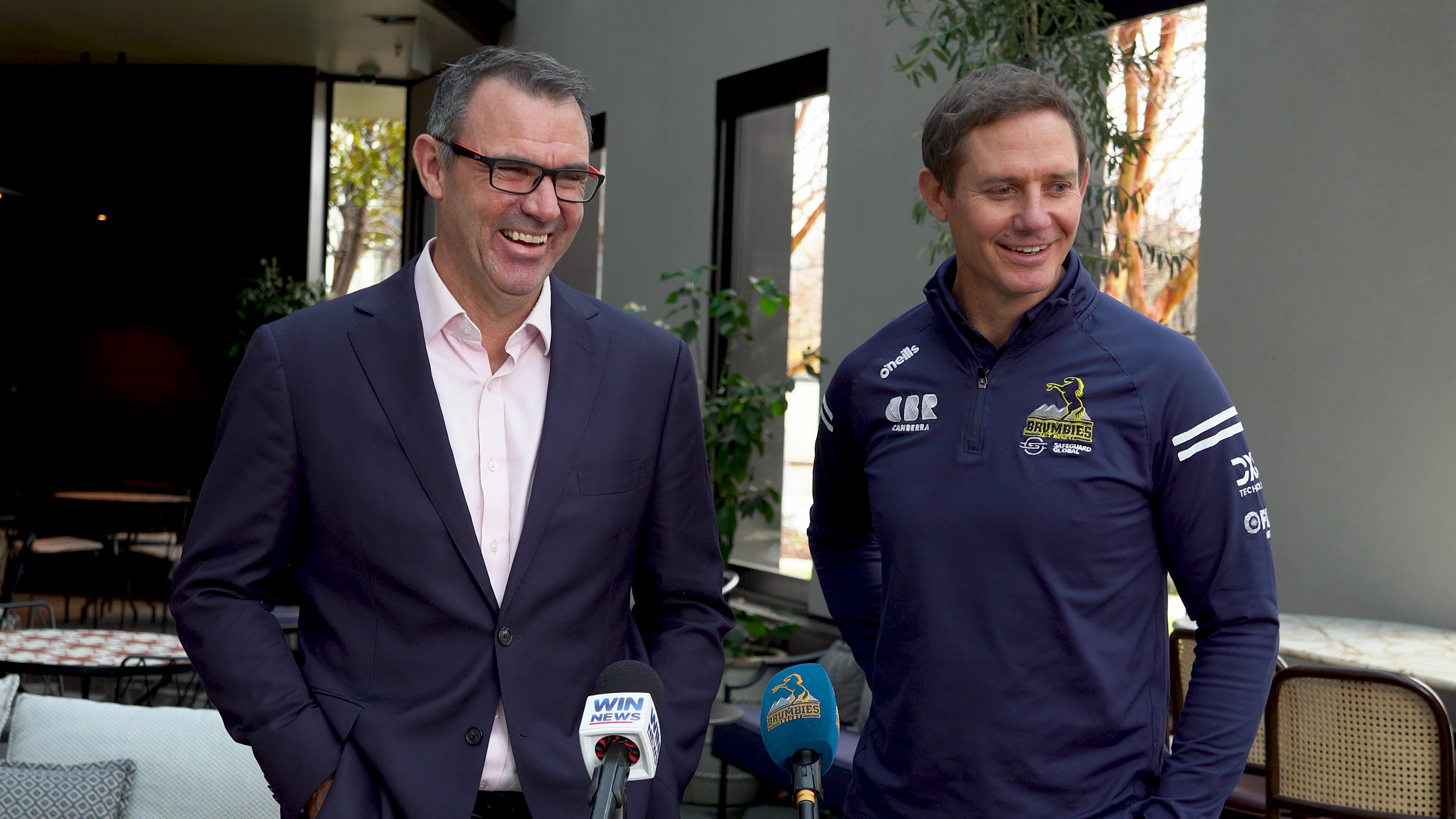 Roff and Larkham discuss what it means to face the Lions video