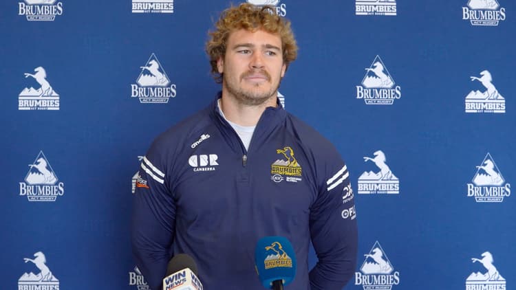Rory Scott press conference ahead of British & Irish Lions match