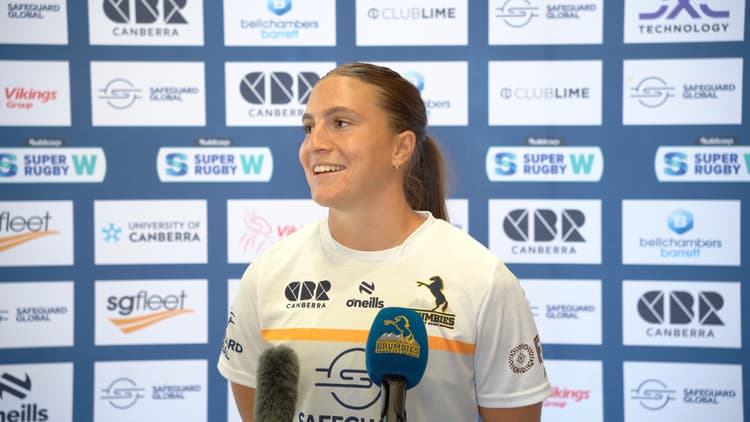 Ella Ryan Round 1 press conference