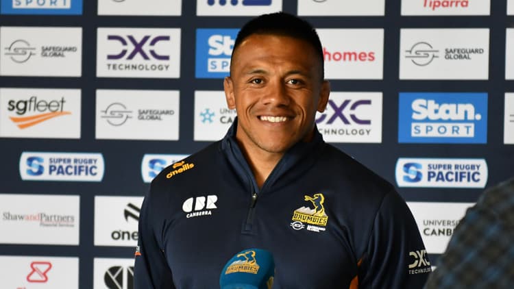 Allan Alaalatoa ACT Brumbies 2025 captaincy announcement.