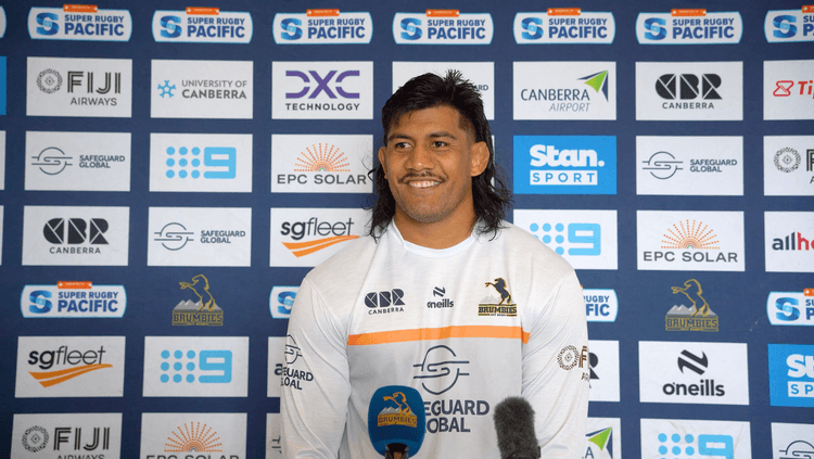 Taii Tualima looks forward to our Round 14 clash with the Reds at GIO Stadium on Saturday.