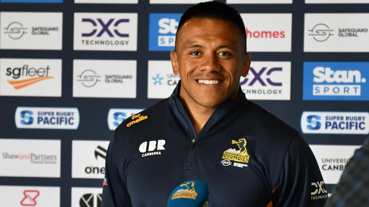 Allan Alaalatoa ACT Brumbies 2025 captaincy announcement.