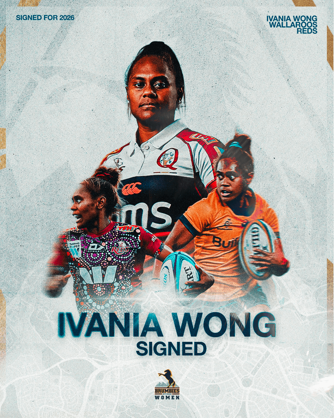 Ivania Wong Brumbies Signing 2026