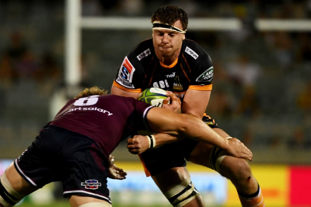 Murray Douglas will partner Cadeyrn Neville in the second row. Photo: Getty Images