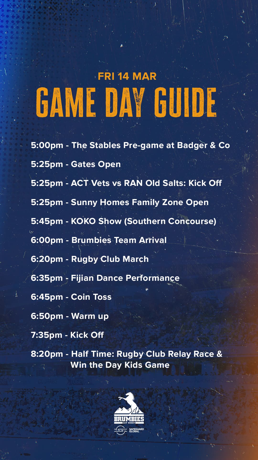 Game Day Guide: Round 5 vs Fijian Drua