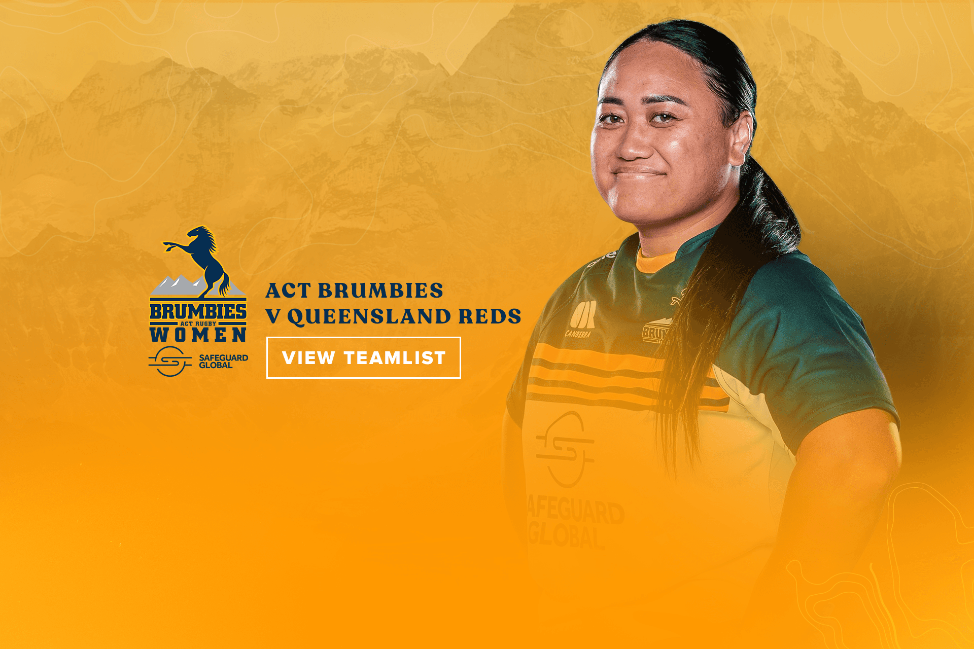 Sally Fuesaina has been named in the starting line-up to face the Reds.
