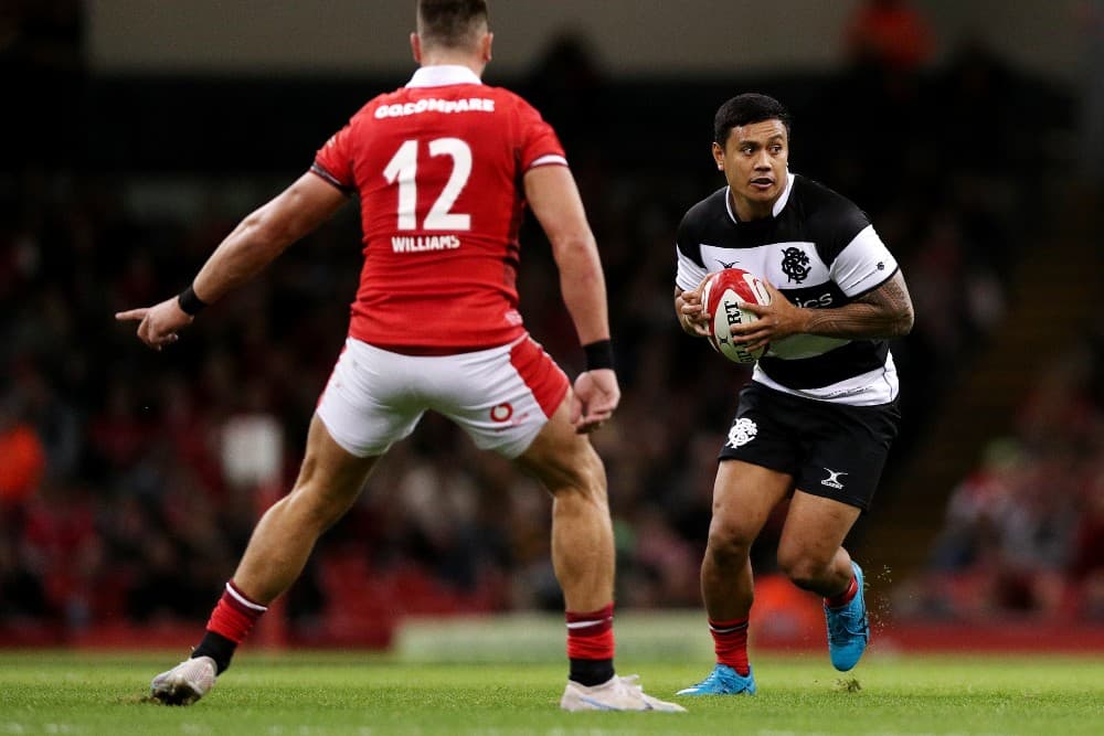 Len Ikitau relished the opportunity to join the Barbarians after a tough season. Photo: Getty Images