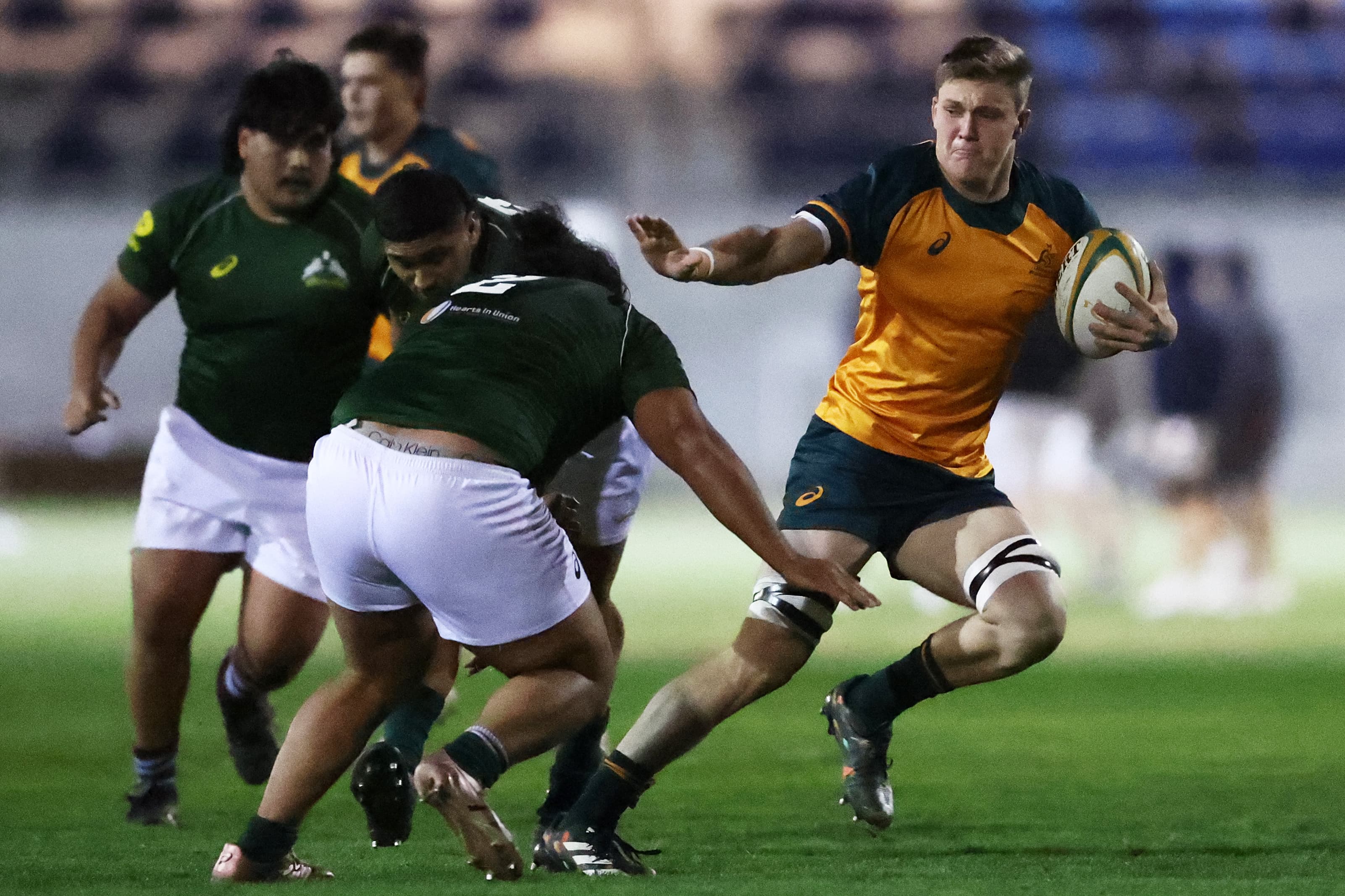 Toby Macpherson (right) has been named as skipper of the U20 Australia side. Picture: Matt King/Getty Images