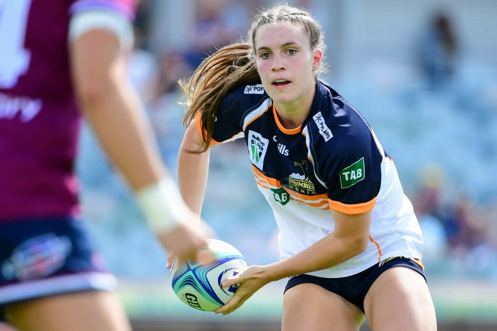 Ella Ryan has started at flyhalf for all matches this season. Photo: Stu Walmsley