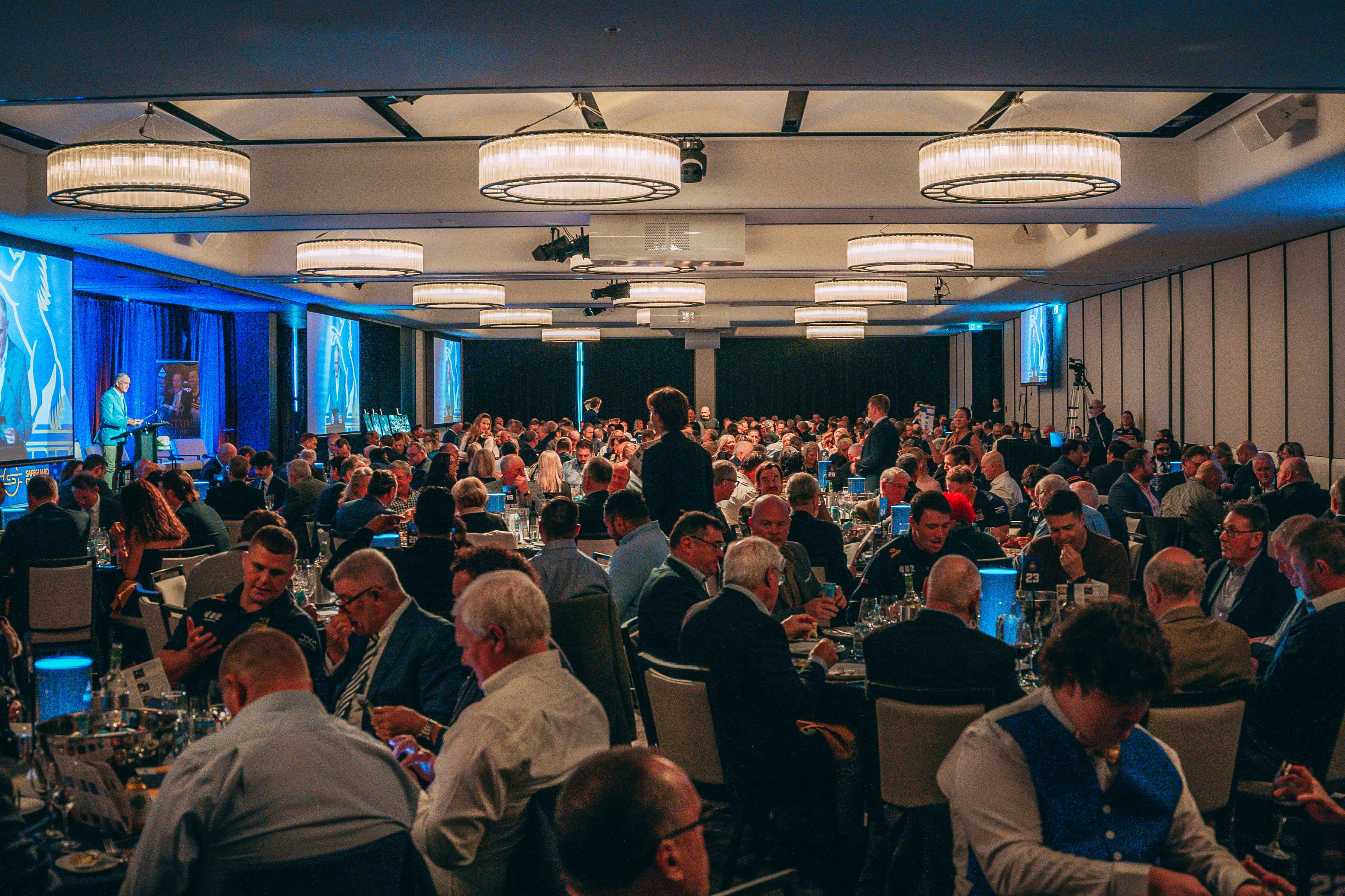 A packed 2024 State of the Union event at Hotel Realm, Canberra.