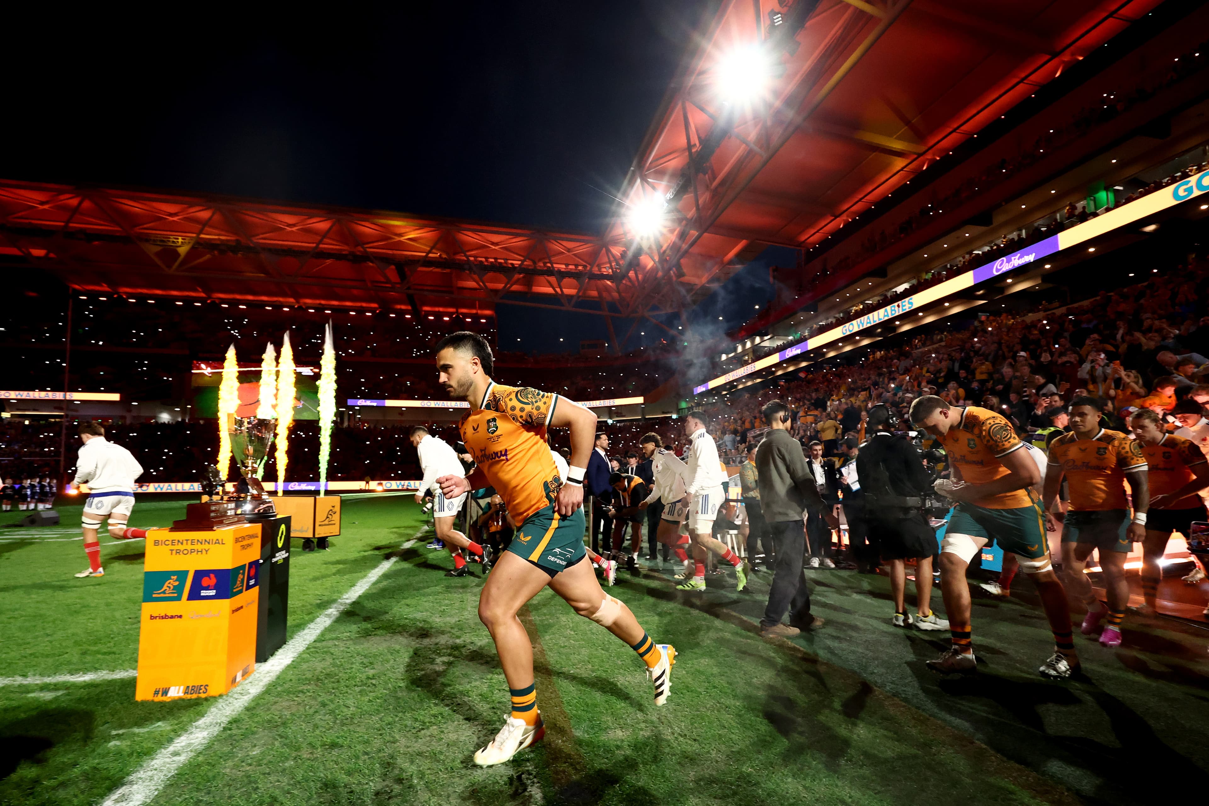 Tom Wright will notch fifty caps against Argentina 