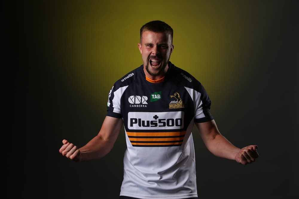 Mack Hansen will start on the wing for the Brumbies on Friday night. Photo: Getty Images