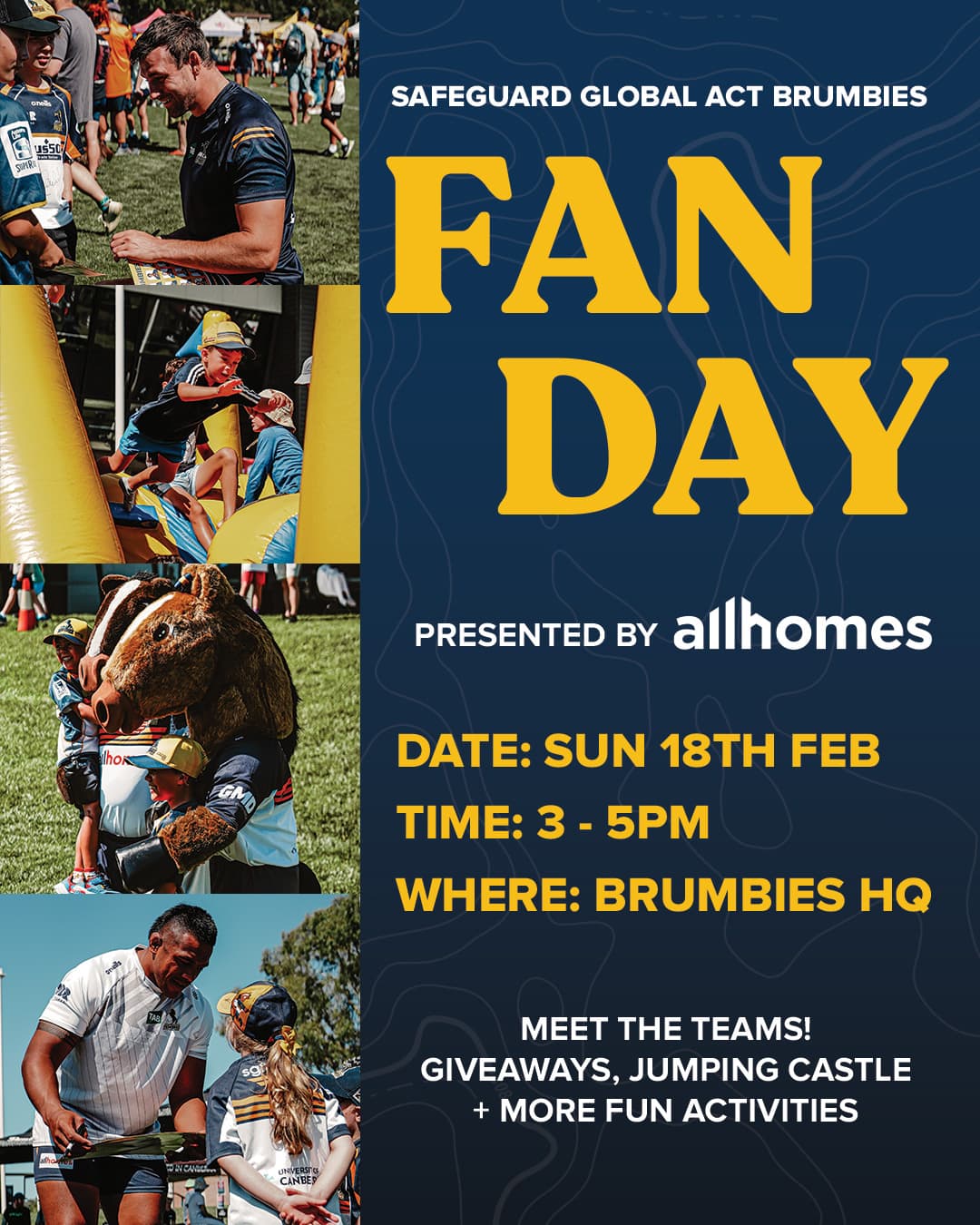 2024 Brumbies Fan Day. 