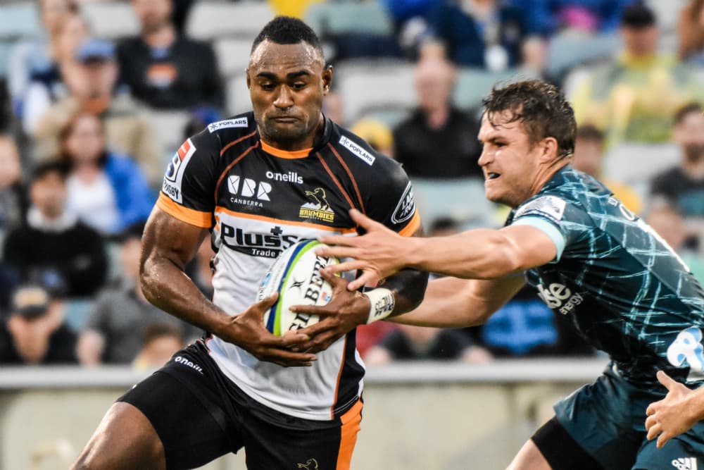The Plus500 Brumbies have fallen by one-point to the Highlanders. Photo: Lachlan Lawson