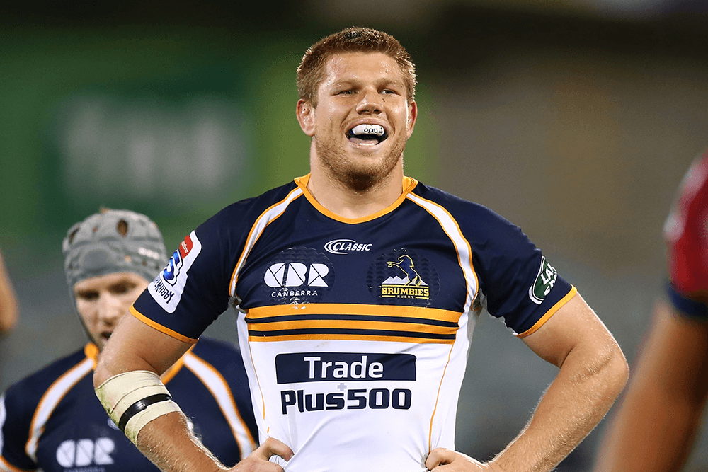 Blake Enever played 49 Super Rugby matches for the Plus500 Brumbies. Photo: Getty Images