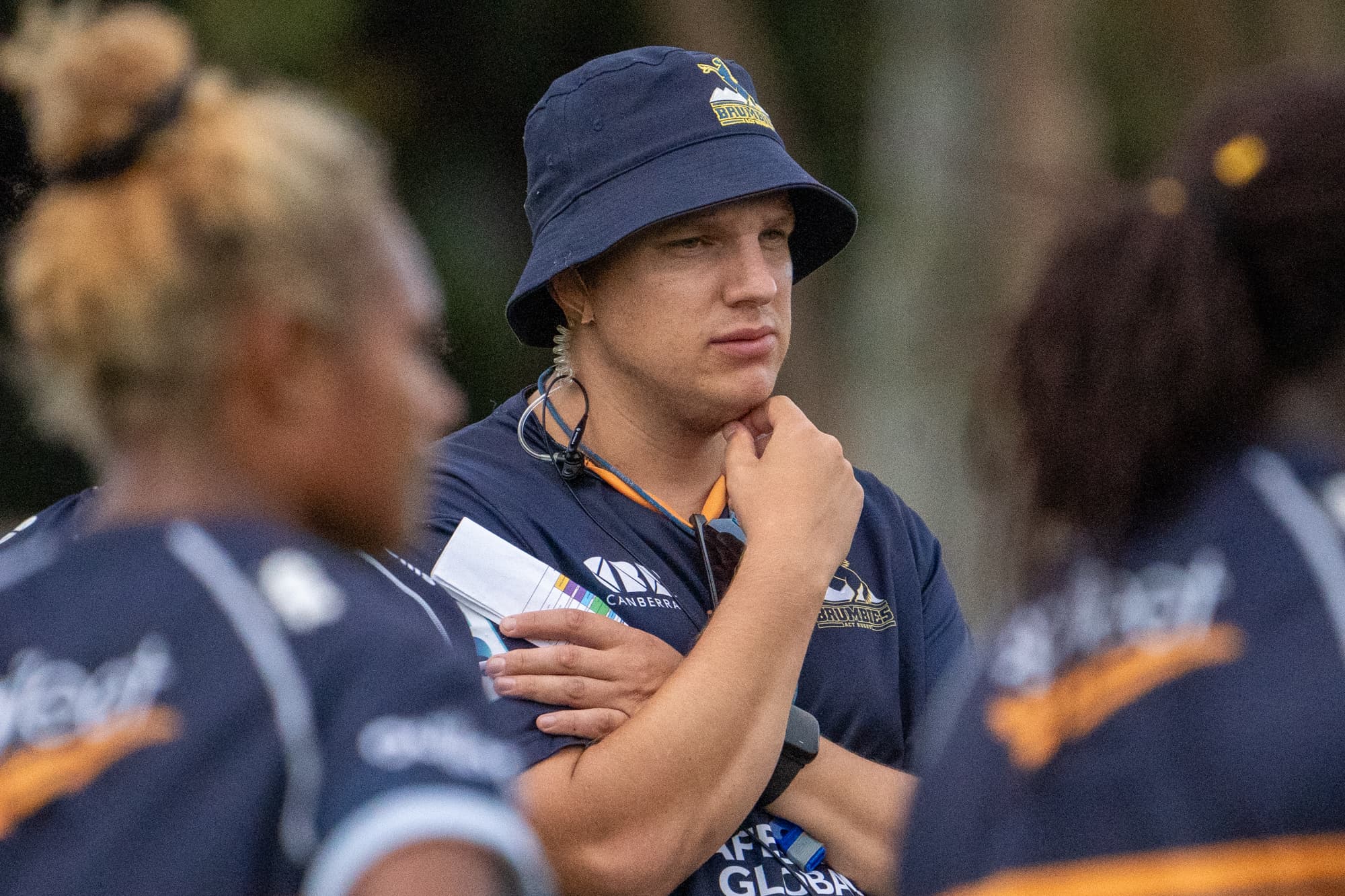 James Erwin during Super Rugby Womens in-season