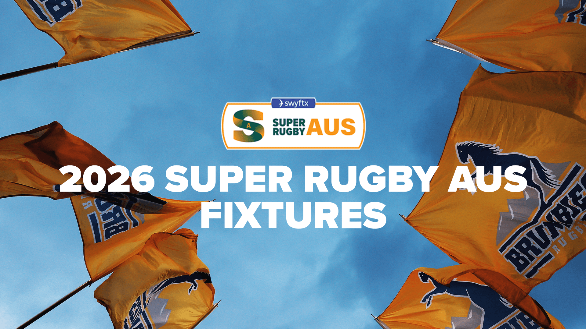 2026 Super Rugby AUS Draw - Country footy, a home fortress and a jaunt across the Nullarbor.