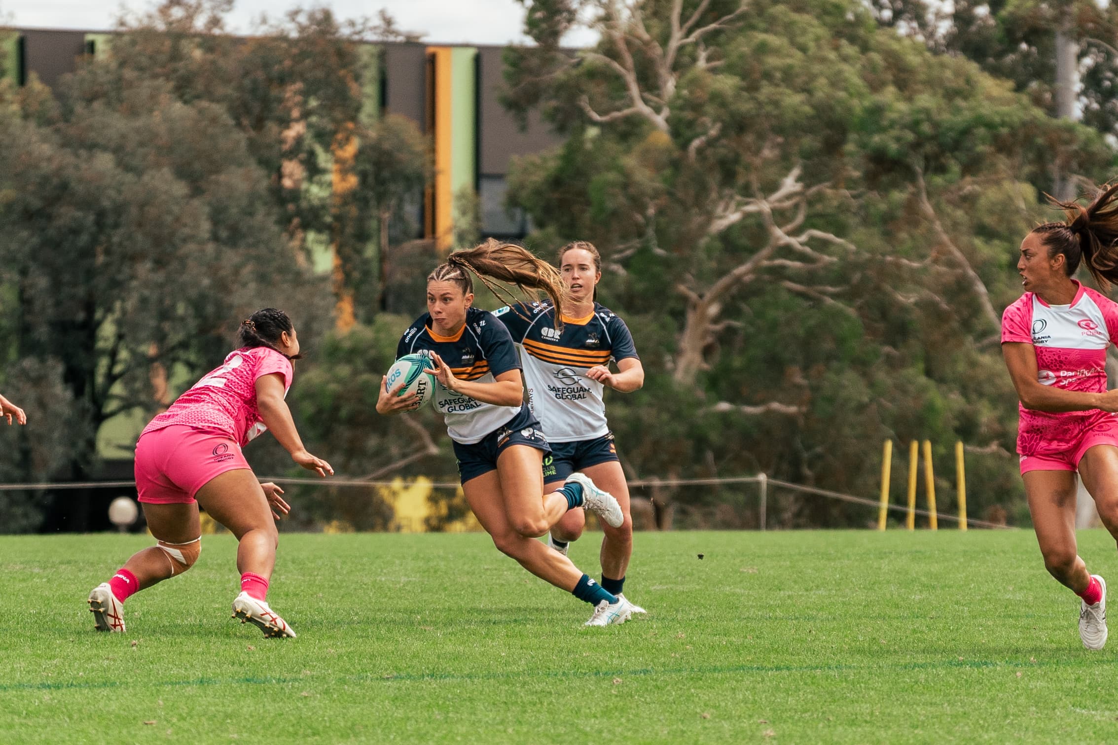 Charlie Brigstocke during a development fixture against Penina Pasifika.