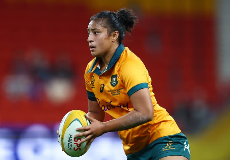 Faitala Moleka has re-signed with Rugby Australia. Photo: Getty Images