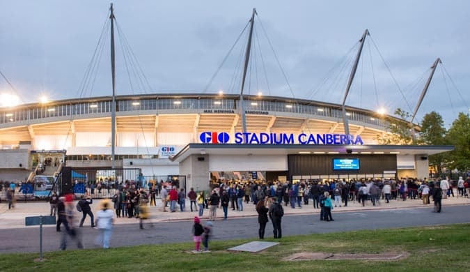 GIO Stadium Front