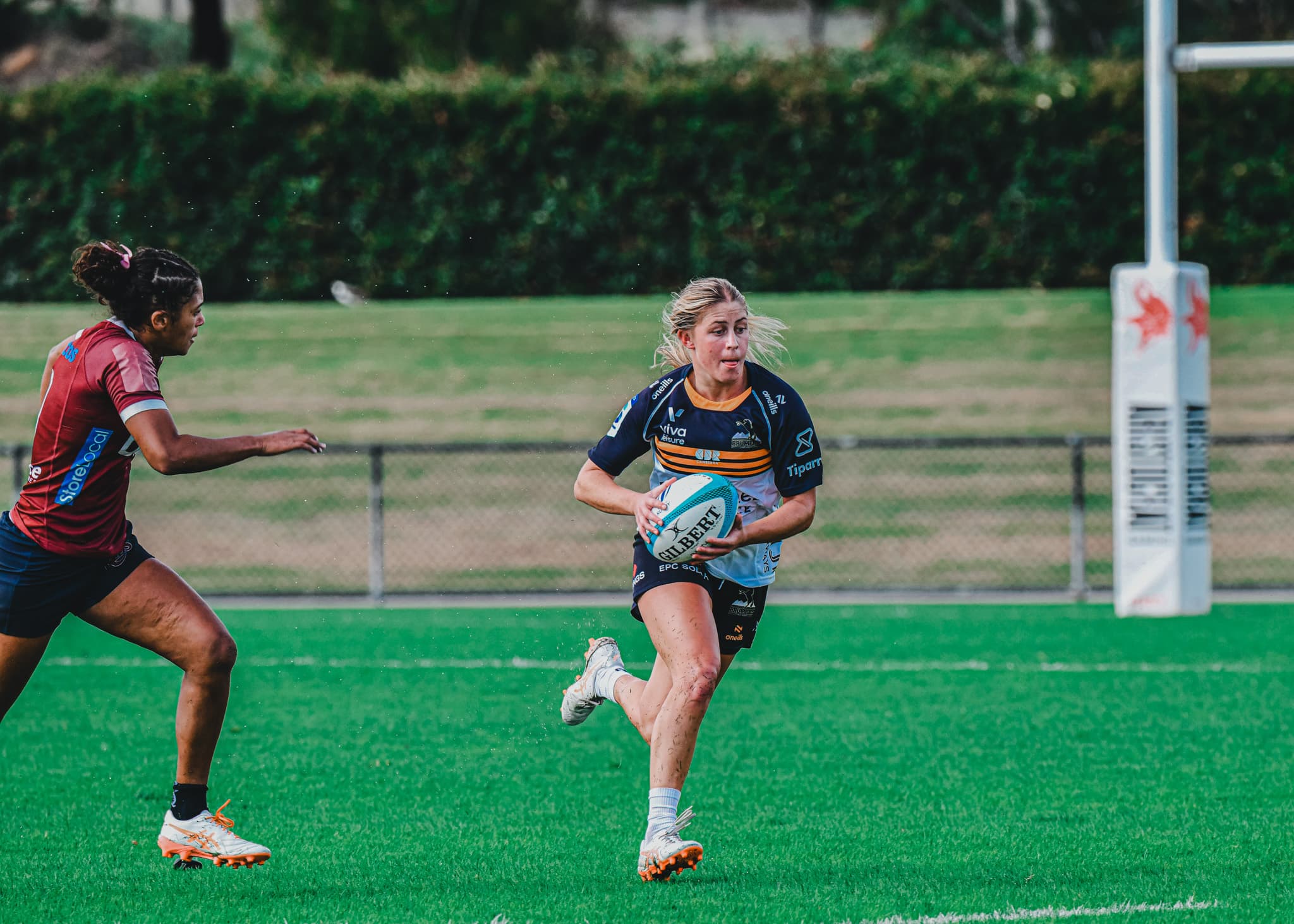 Mackenzie Davis playing for the ACT Brumbies in Round 3 of Next Gen 7s | Image by Jayzie Photography