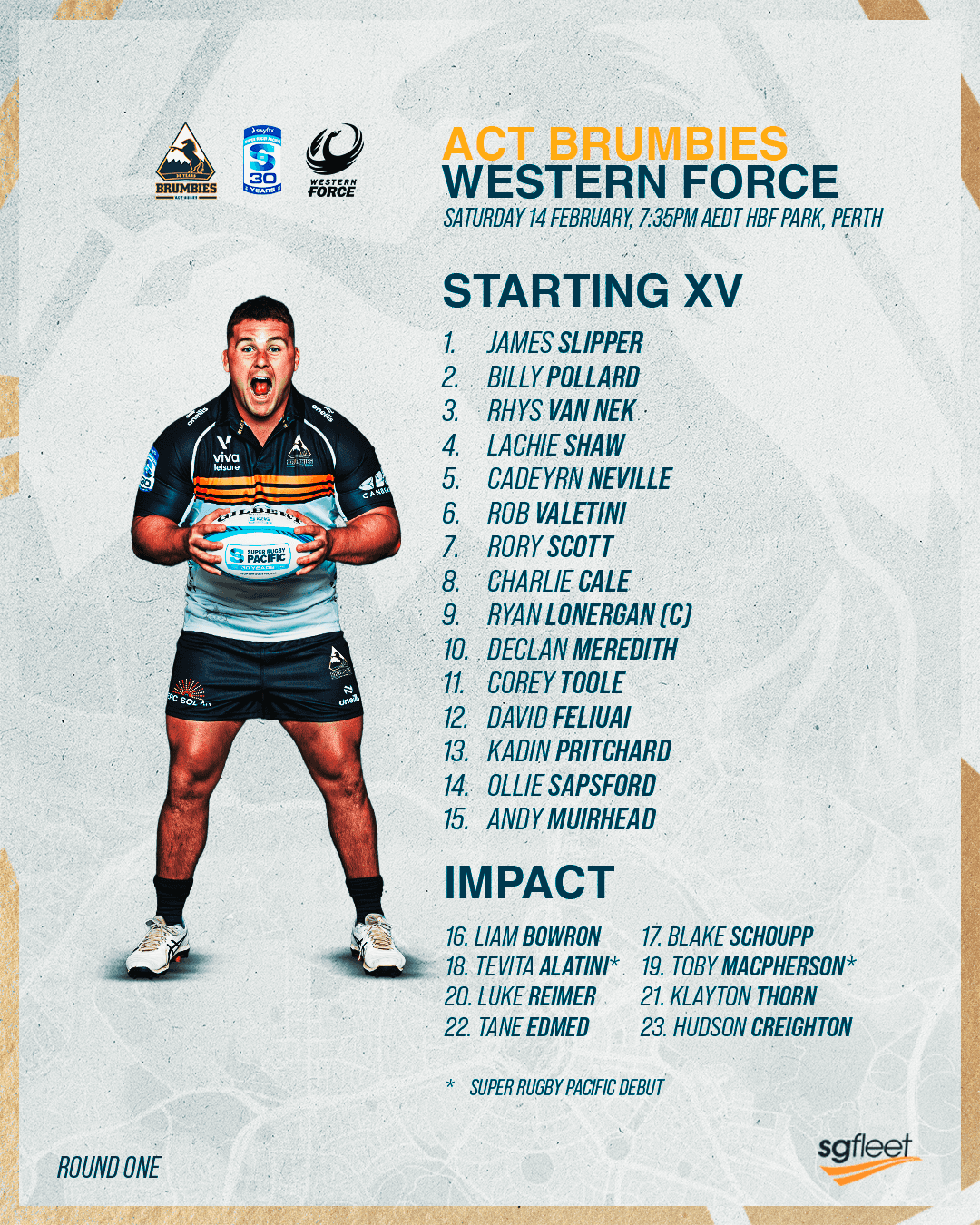ACT Brumbies vs. Western Force 
