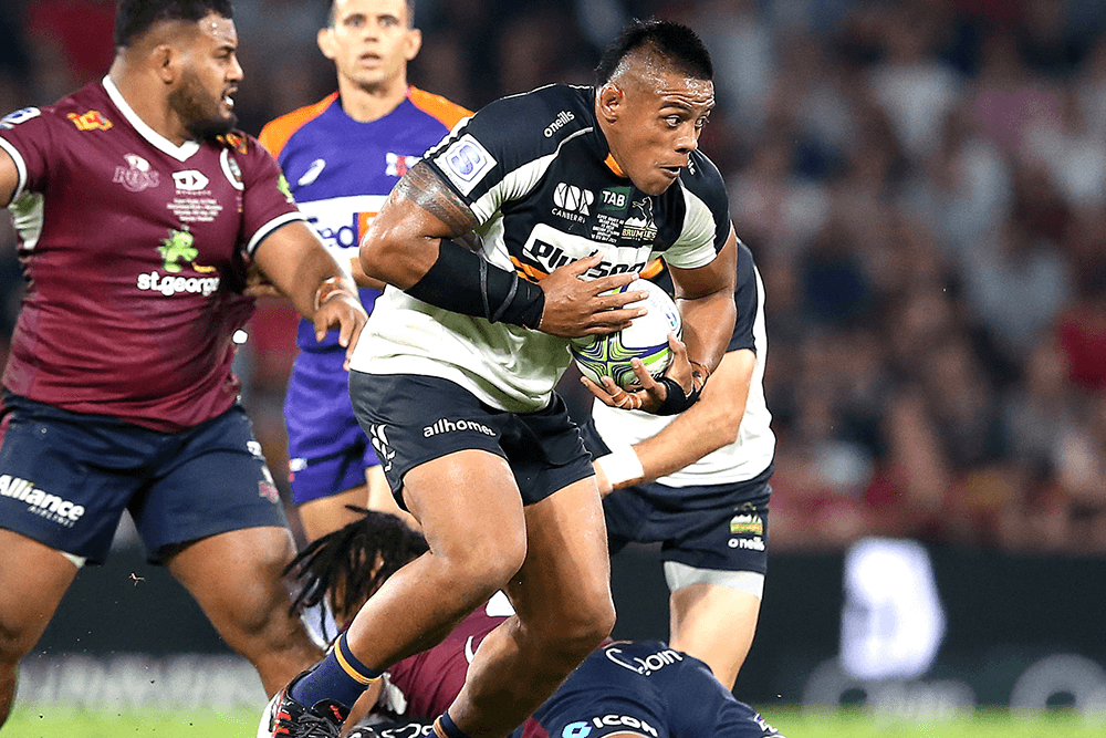 The Plus500 Brumbies fell agonisingly short of back to back Super Rugby AU titles. Photo: Getty Images