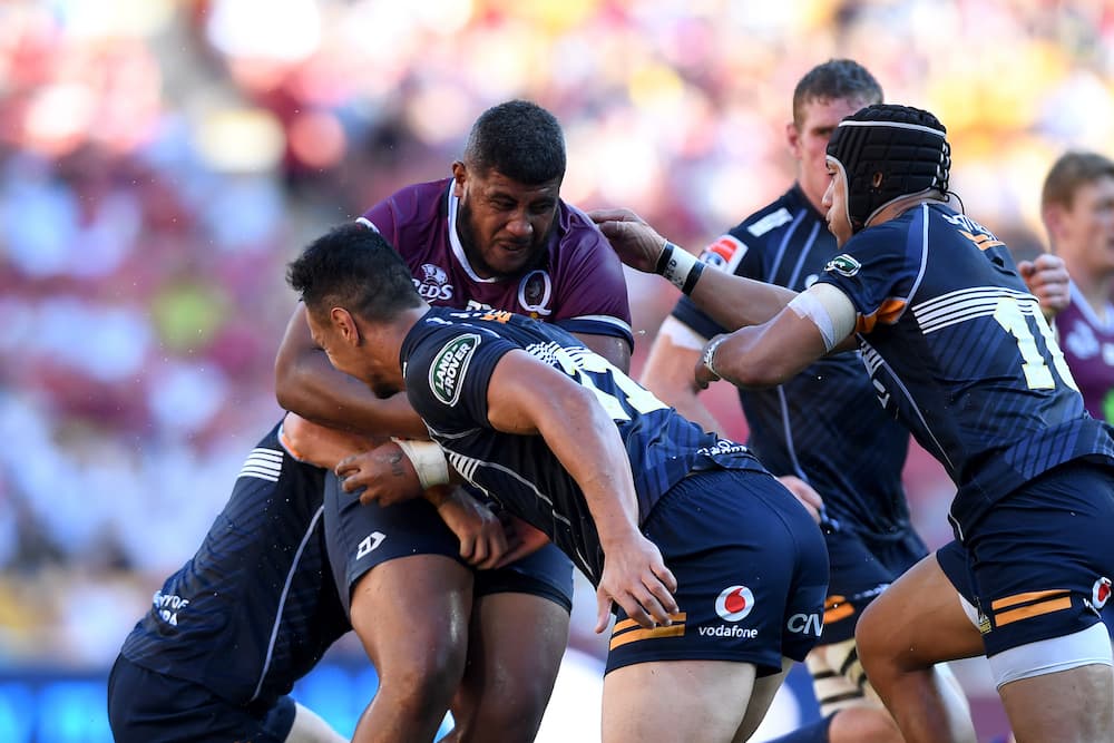 Tries from Scott Higginbotham, Chris Feauai-Sautia, Tate McDermott, Bryce Hegarty and Brandon Paenga-Amosa, proved too much for the visitors .