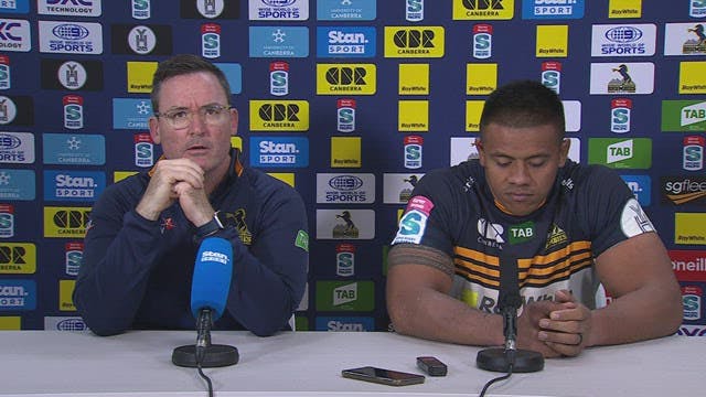 2022 Harvey Norman Super Rugby Pacific Round 13: Brumbies press conference