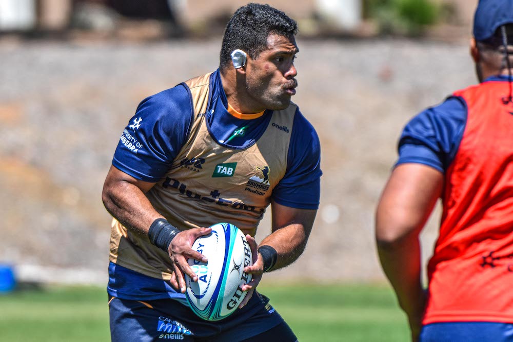 This will be Sio's 10th season with the Brumbies. Photo: Lachlan Lawson/BrumbiesMedia