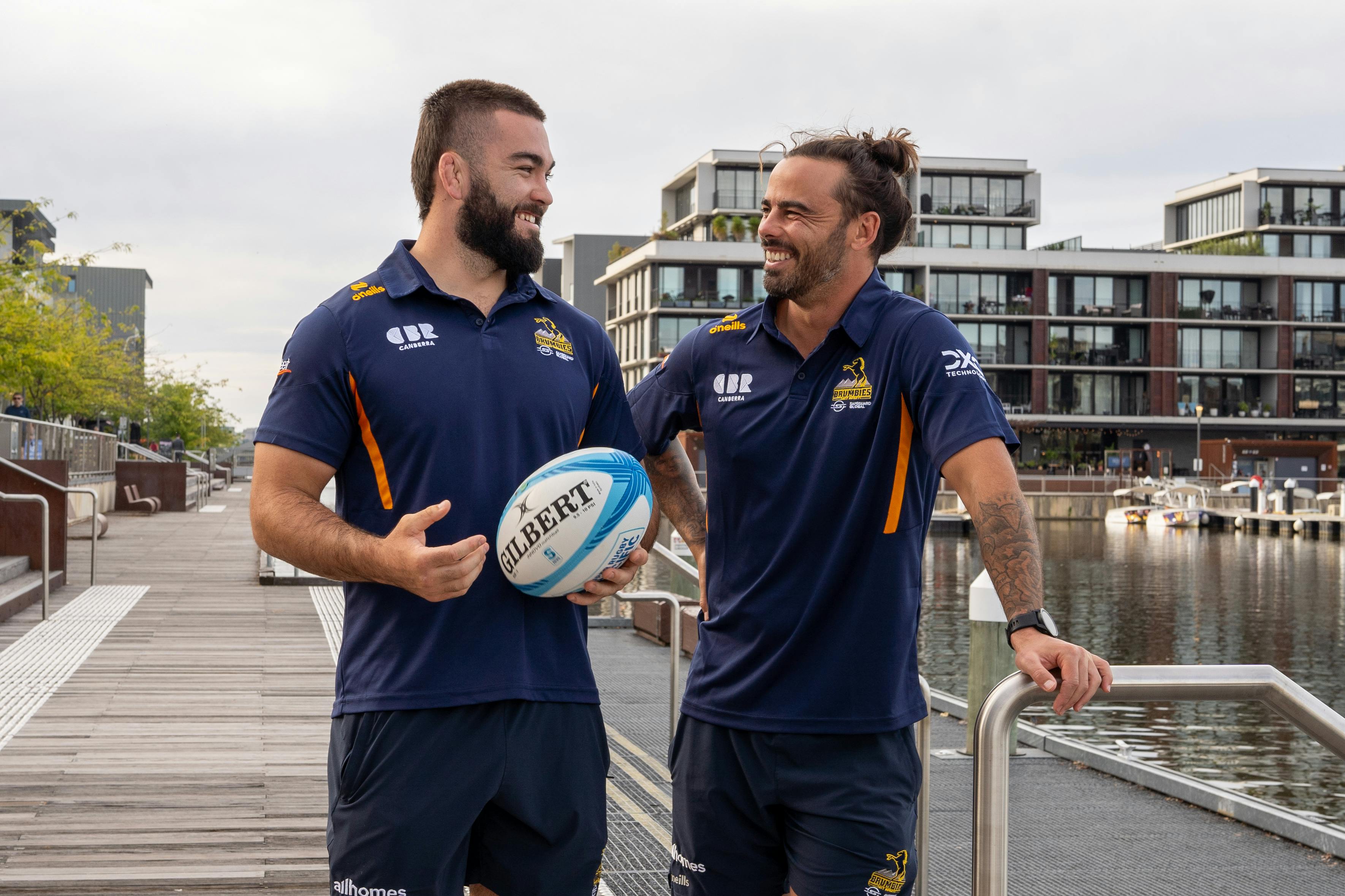 Luke Reimer and Andy Muirhead have extended their time with the Brumbies.