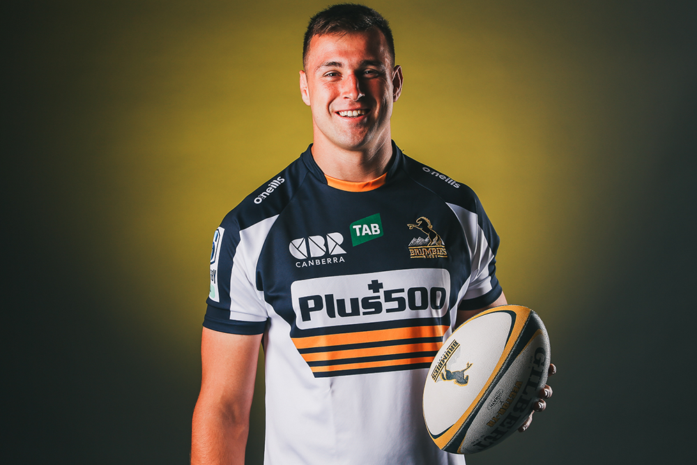 Nick Frost will be wearing Brumbies colours for at least another year. Photo: Getty Images