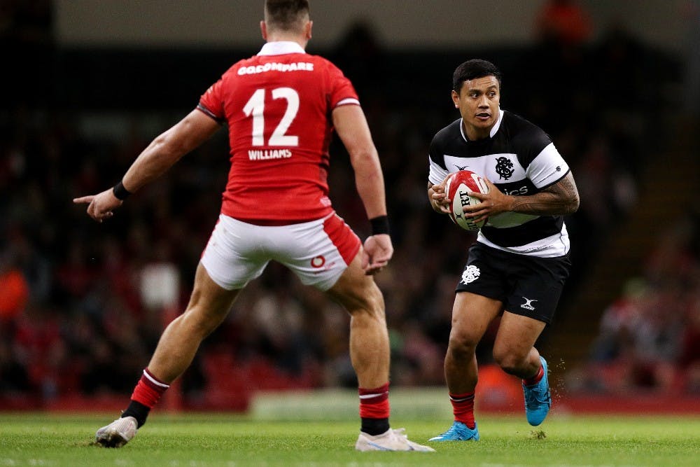 Len Ikitau relished the opportunity to join the Barbarians after a tough season. Photo: Getty Images
