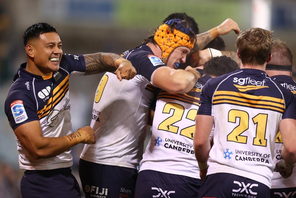 The Brumbies are the last Australian team remaining in Super Rugby Pacific. Photo: Getty Images