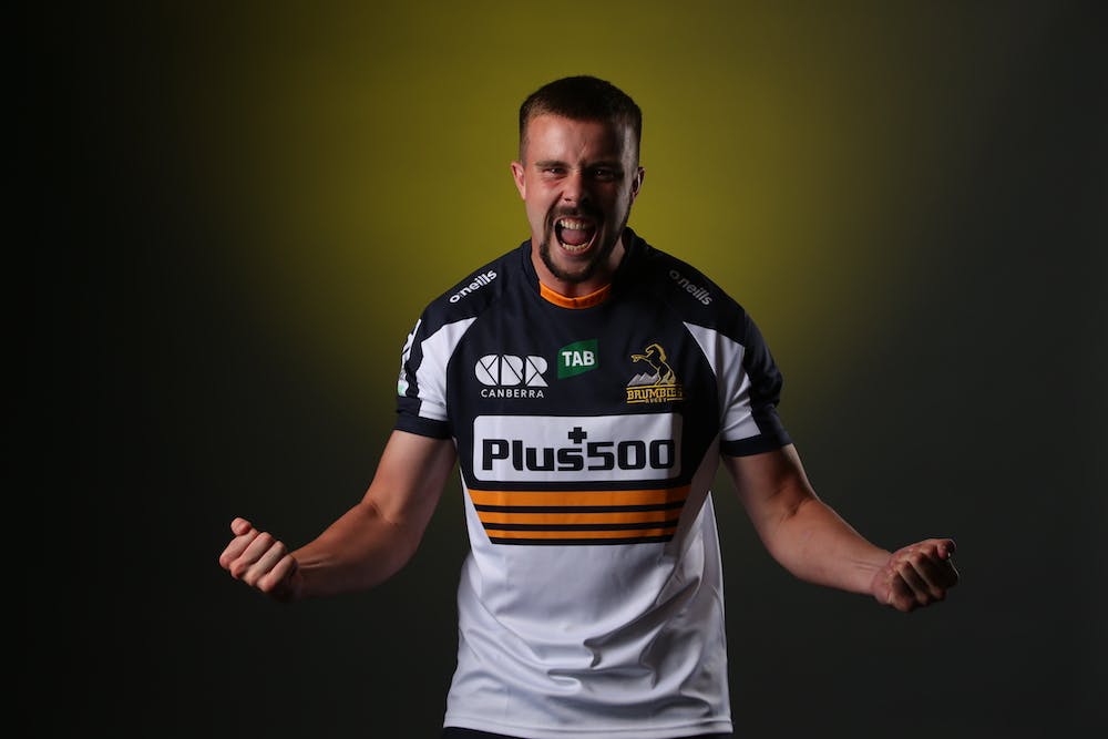 Mack Hansen will start on the wing for the Brumbies on Friday night. Photo: Getty Images
