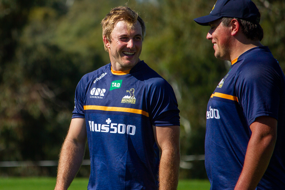 Will Miller was a welcome return to the Plus500 Brumbies. Photo: Rian Murphy