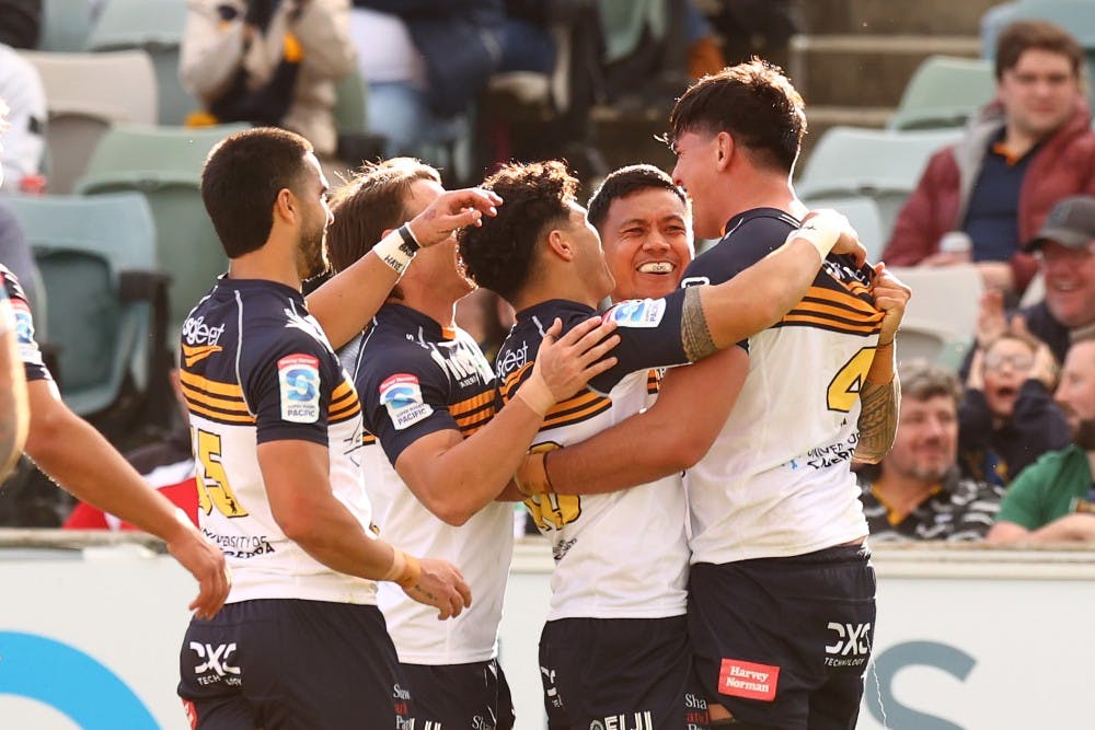 The Brumbies finished fast to defeat the Highlanders. Photo: Getty Images