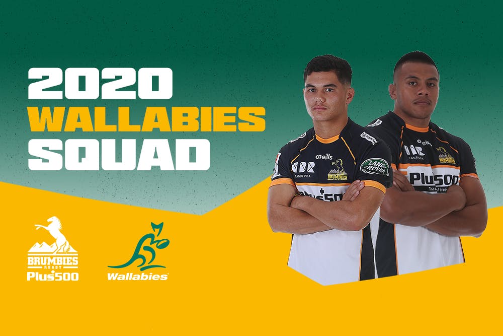 13 Brumbies have been selected in the 2020 Wallabies squad.