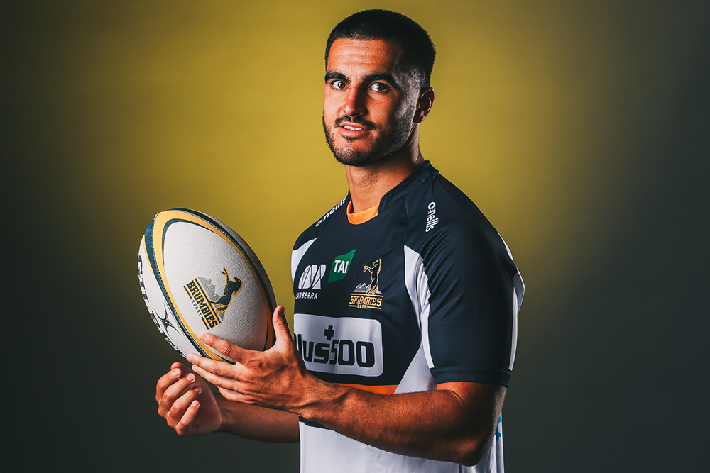 Tom Wright will wear Brumbies colours for at least the next two years. Photo: Getty Images