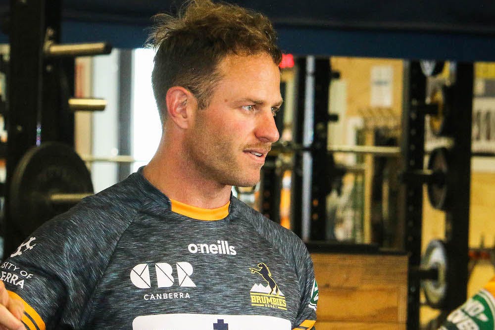Palmer previously was in charge of the Brumbies scrum from 2015 - 2018. Photo: Brumbies Media