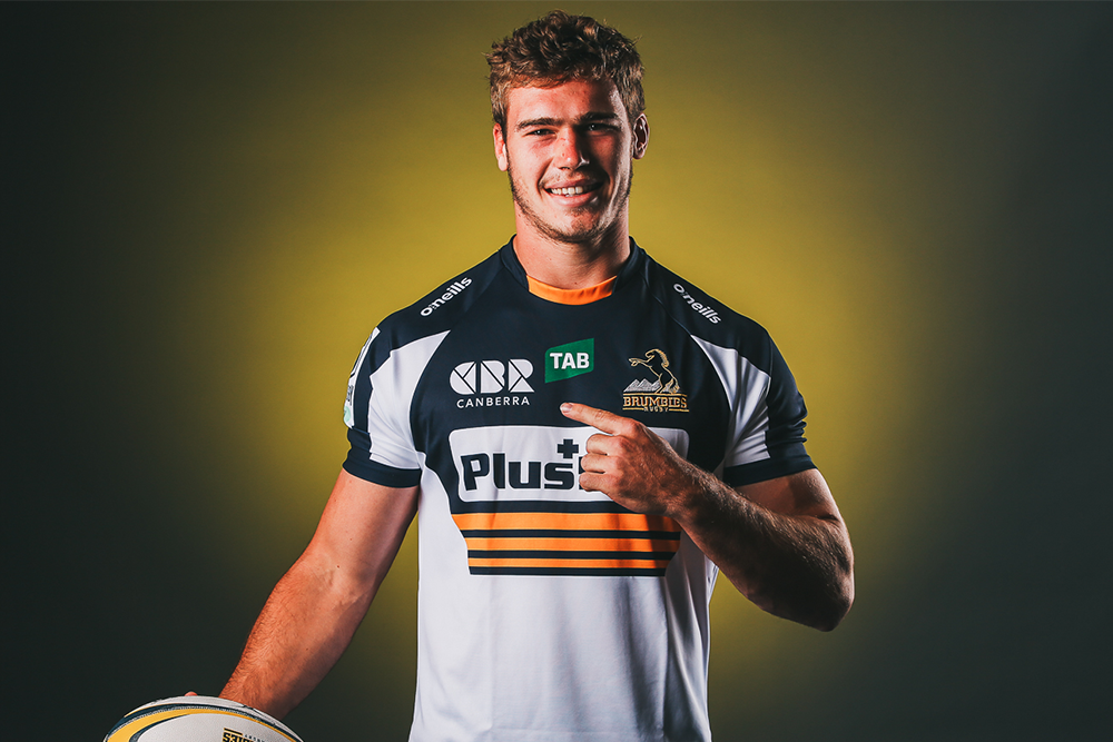 Brumbies Academy graduate Rory Scott will wear Brumbies colours until at least the end of 2023. Photo: Getty Images